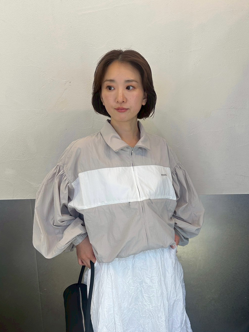 再入荷　新品　emmi シャーリングブルゾン ブラック　定価24200円 Cord and string シャーリングブルゾン（ブルゾン）｜Ezick