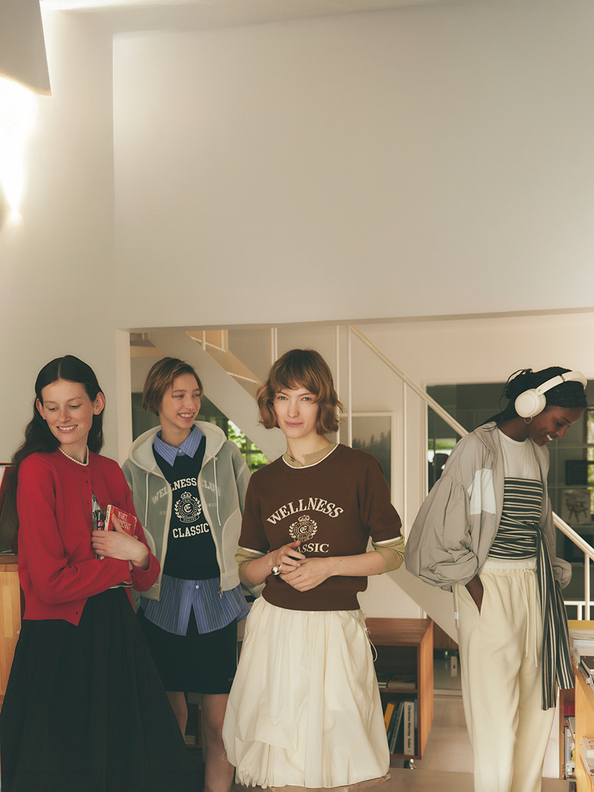 シアーダンボールジップフーディーブルゾン(ブルゾン)｜アウター｜emmi