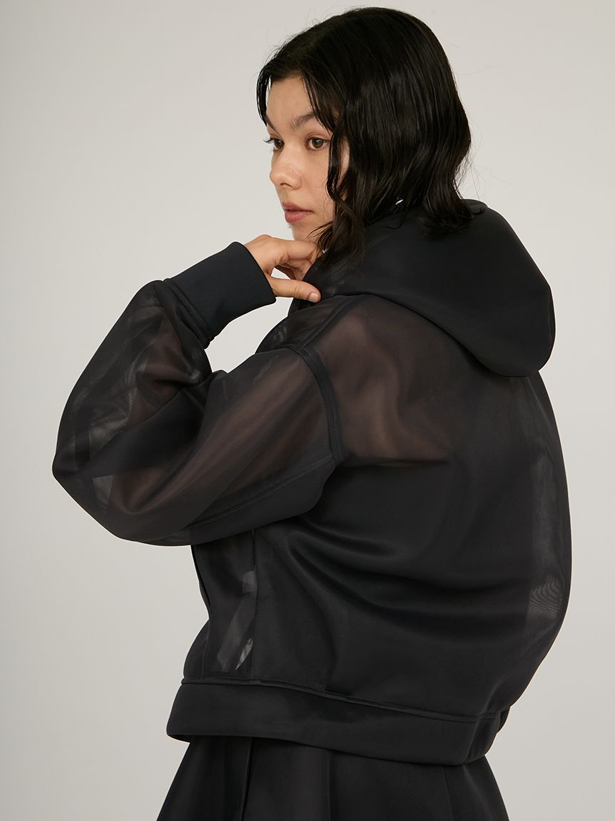 新品未使用★emmi エミ　シアーボリュームブルゾン　ブラック　黒 楽天市場】【セール 50％OFF】エミ emmi トップス メッシュ