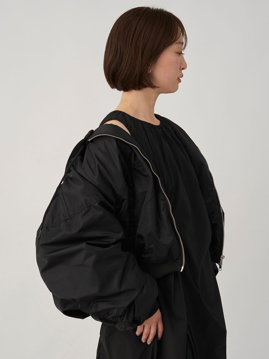 フード付き2wayボンバーブルゾン(ブルゾン)｜アウター｜emmi（エミ）の
