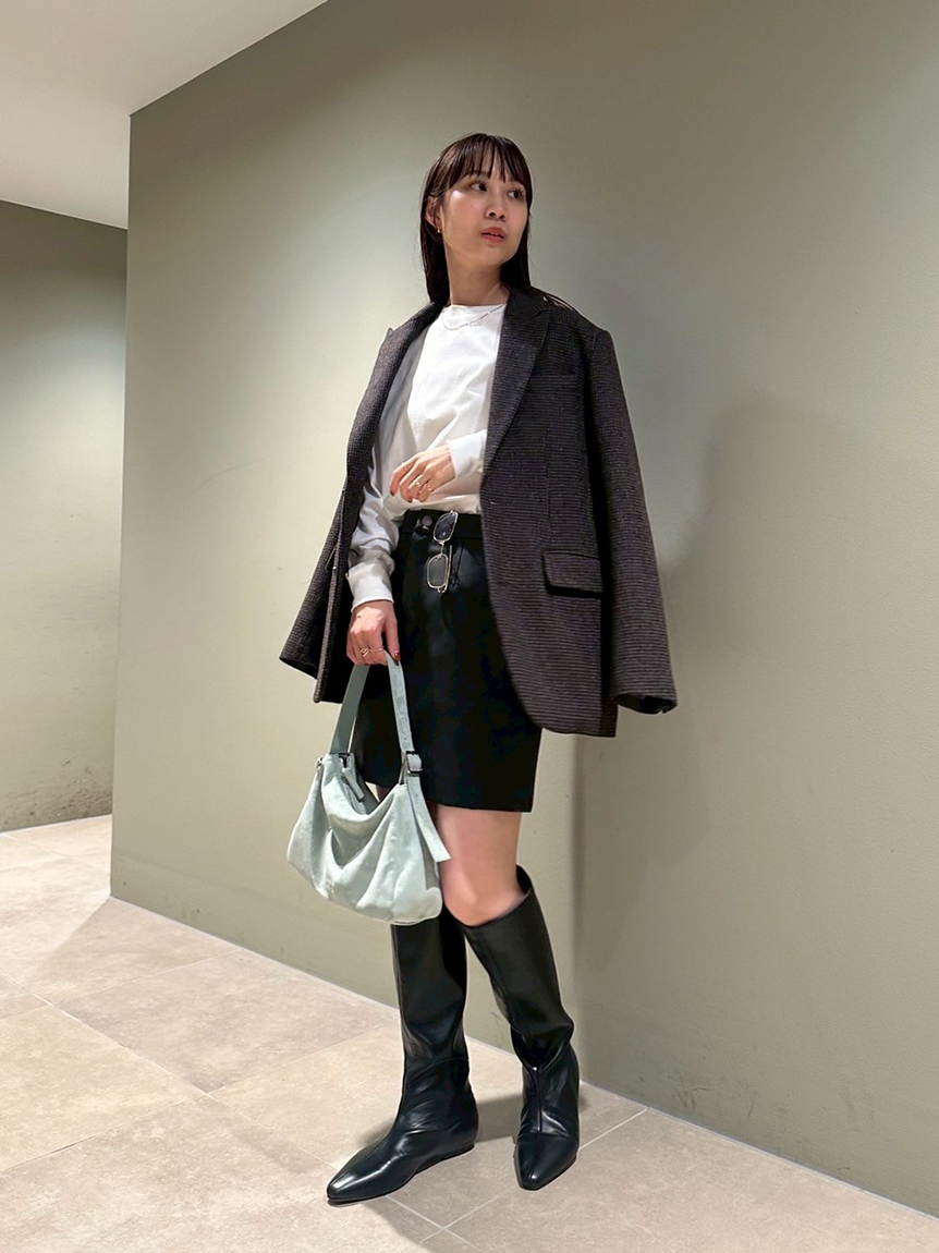 エミリー ウールチェックジャケット(テーラードジャケット)｜アウター