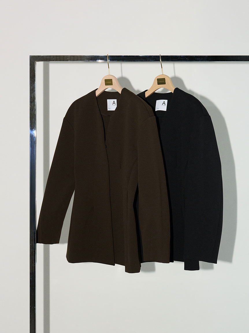 セットアップ対応】【金子綾 for emmi】コンフォートジャケット