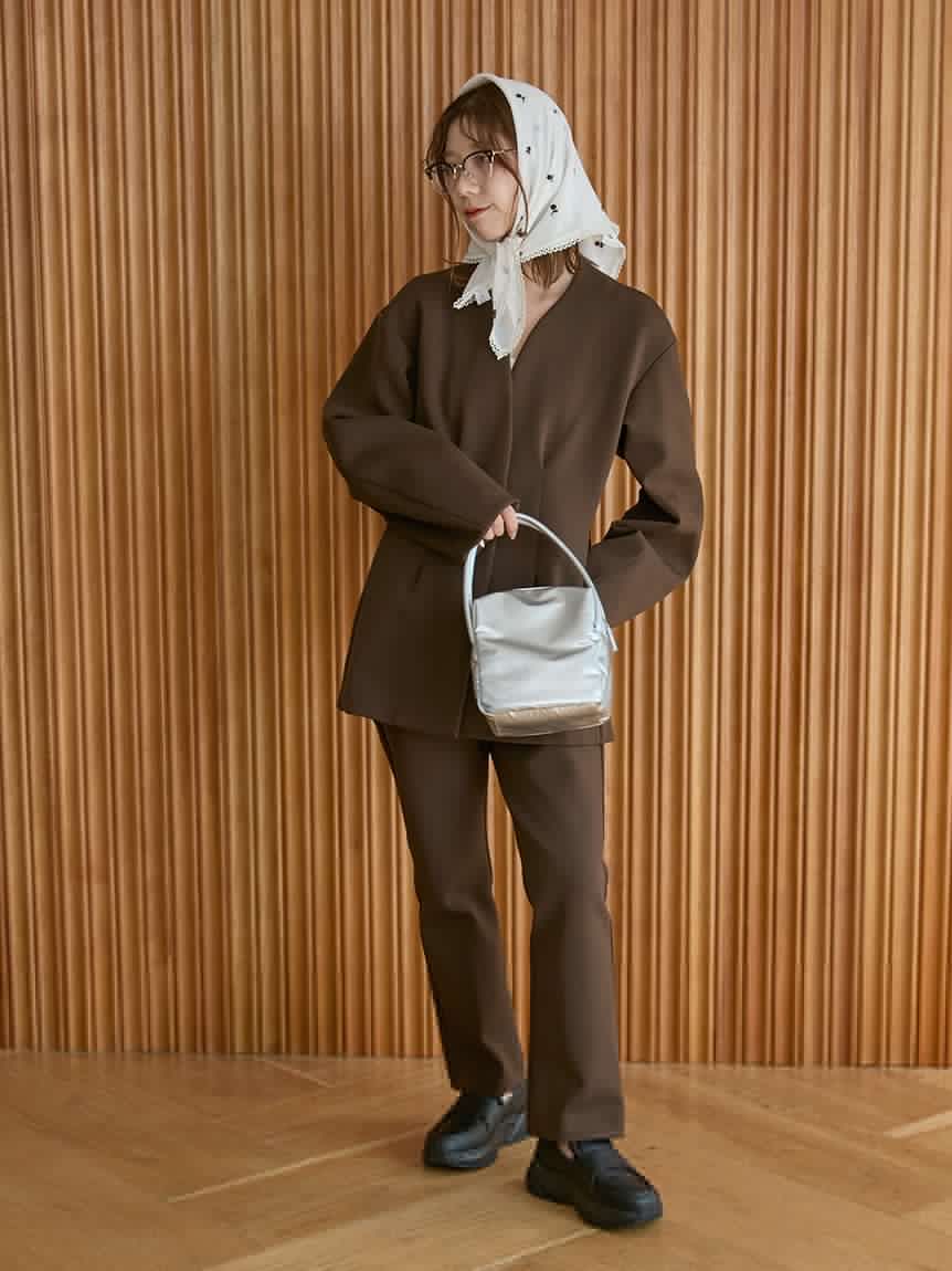 セットアップ対応】【金子綾 for emmi】コンフォートジャケット