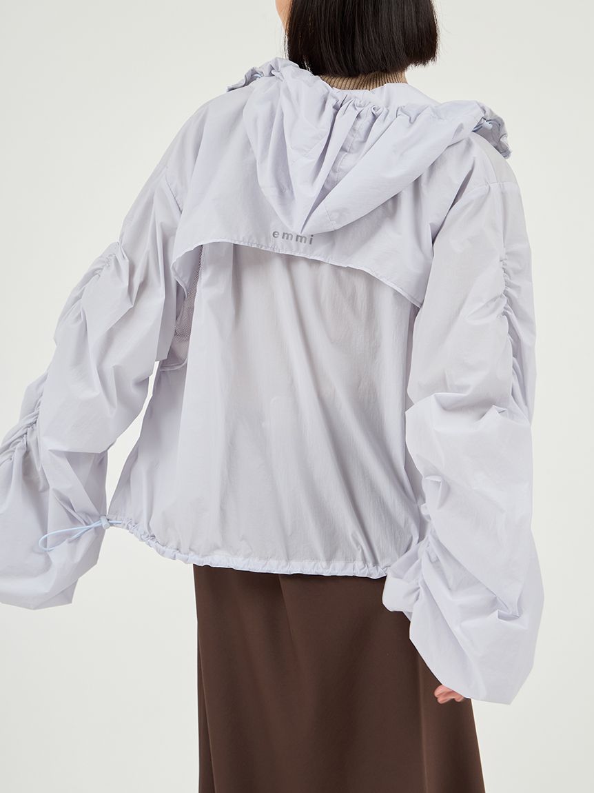 撥水 ギャザーフーディーブルゾン(ブルゾン)｜アウター｜emmi（エミ