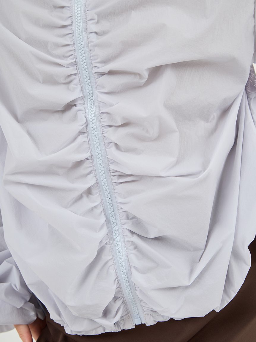 撥水 ギャザーフーディーブルゾン(ブルゾン)｜アウター｜emmi（エミ