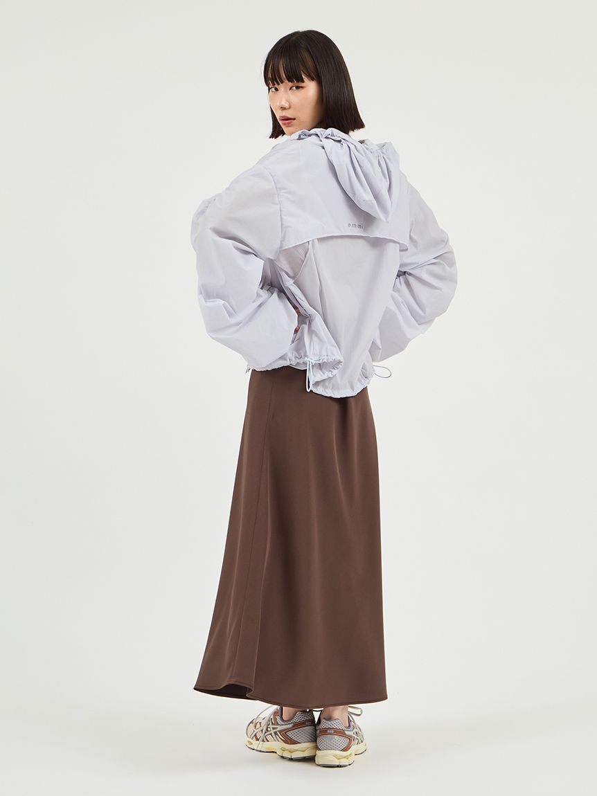 撥水 ギャザーフーディーブルゾン(ブルゾン)|アウター|emmi(エミ 撥水 ギャザーフーディーブルゾン(ブルゾン)|アウター|emmi(エミ