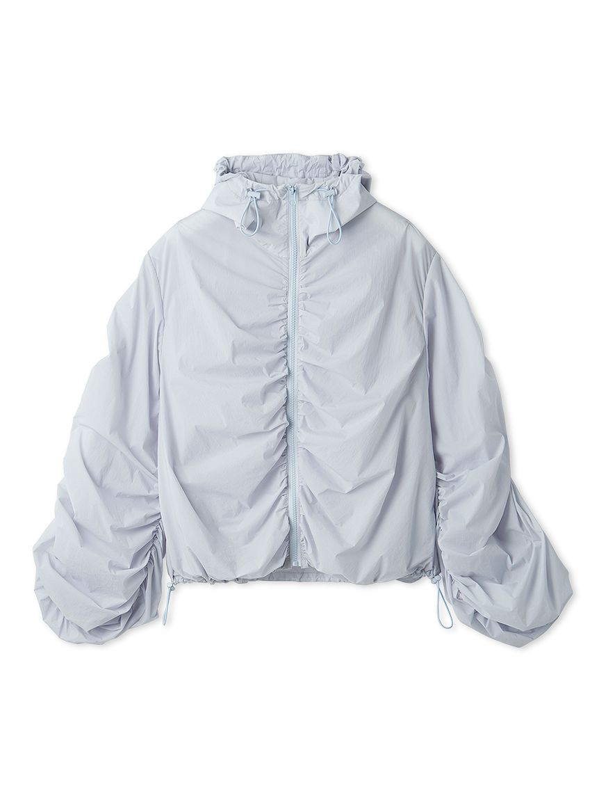 撥水 ギャザーフーディーブルゾン(ブルゾン)｜アウター｜emmi（エミ