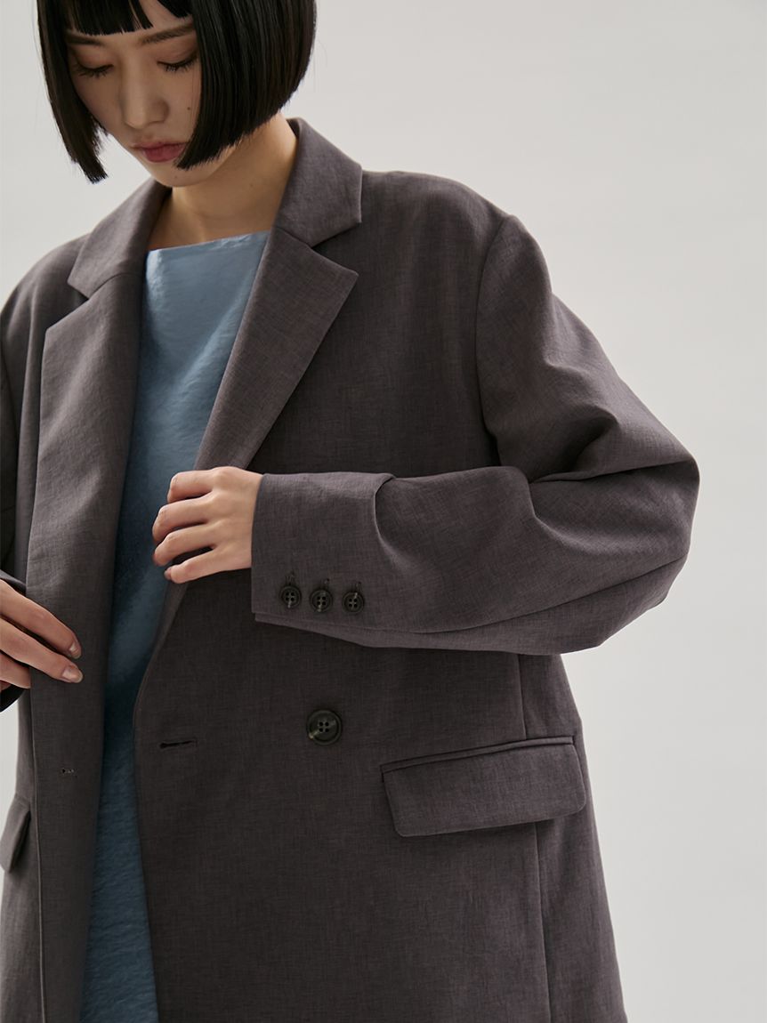 リラックスダブルブレストジャケット【セットアップ対応】(ジャケット