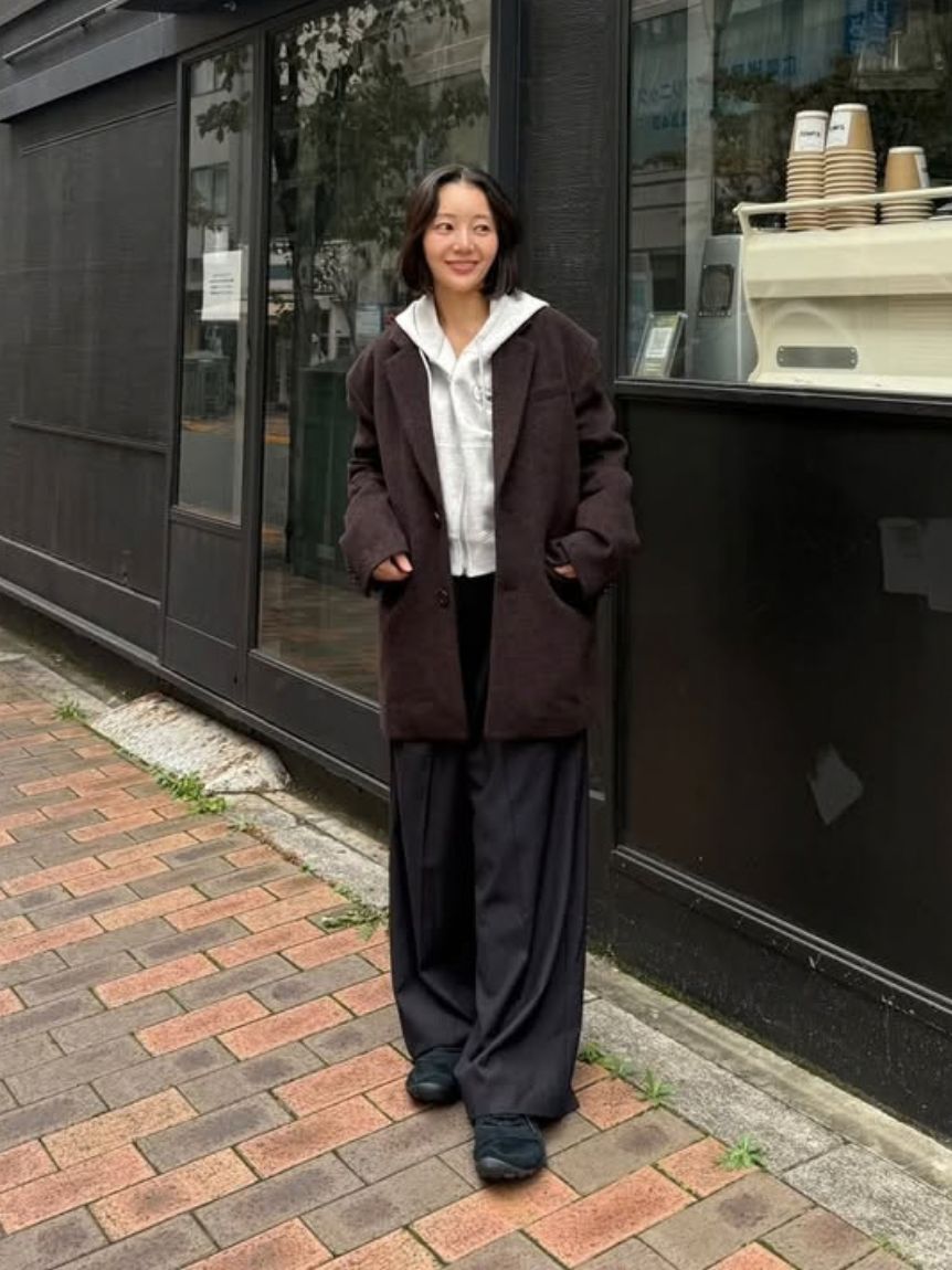 3wayウールジャケット【セットアップ対応】(ブルゾン)｜OUTER｜emmi