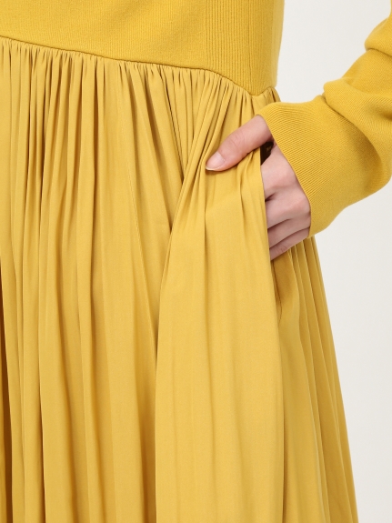 Emmi Atelier ニットドッキングop マキシ ロングワンピース ワンピース Emmi エミ の通販サイト 公式