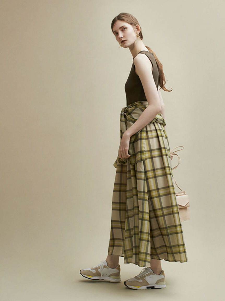 Emmi Atelier Shirt付ドッキングワンピース マキシ ロングワンピース ワンピース Emmi エミ の通販サイト 公式