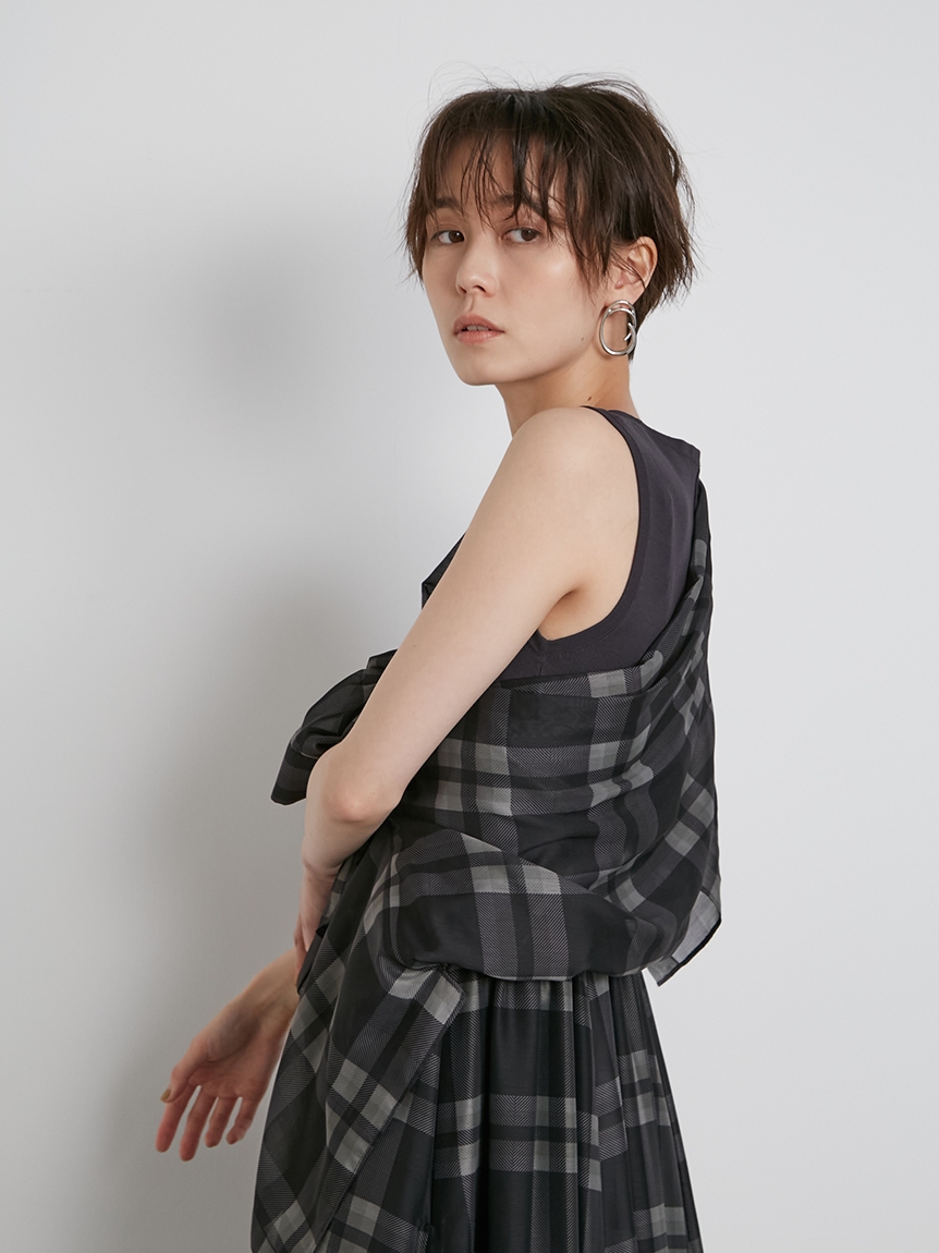 超目玉 Shirt付ドッキングワンピースemmi ベージュ １ Atelier ワンピース Oyostate Gov Ng