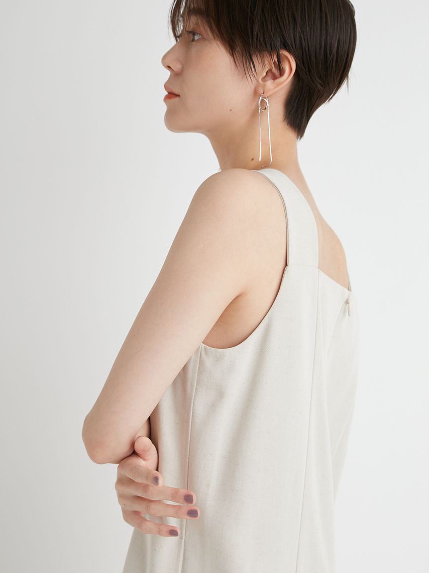emmi atelier】フロントタックオールインワン(オールインワン 