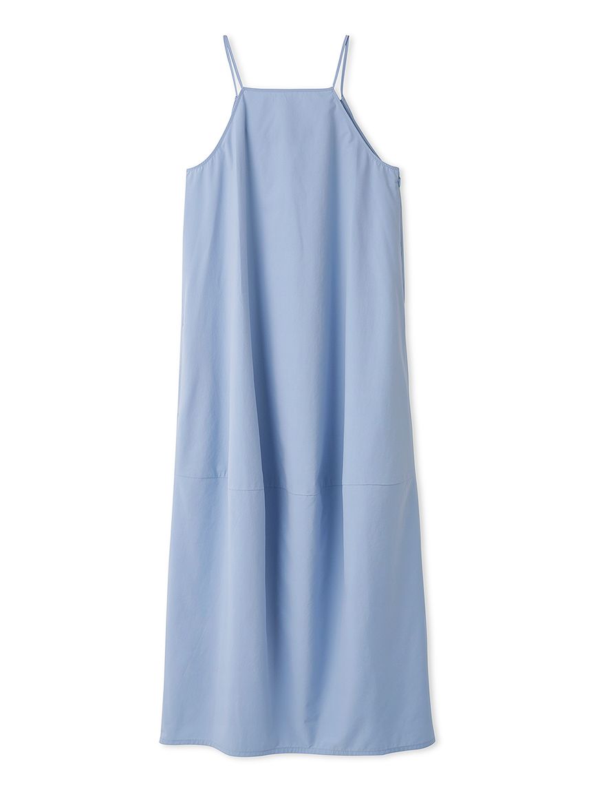 emmi atelier】ワッシャーコンビコクーンワンピース(マキシ・ロング 