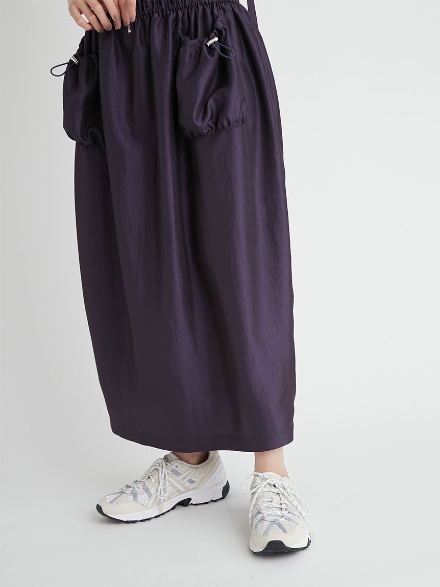 emmi atelier】シャーリングワークワンピース(ワンピース)｜emmi（エミ 