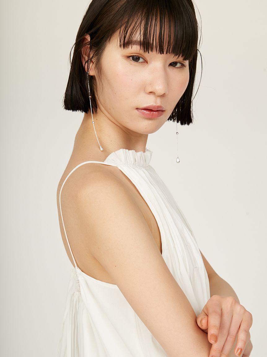 emmi ワッシャーフレアーワンピース ワッシャーフレアーワンピース（マキシ丈/ロングワンピース