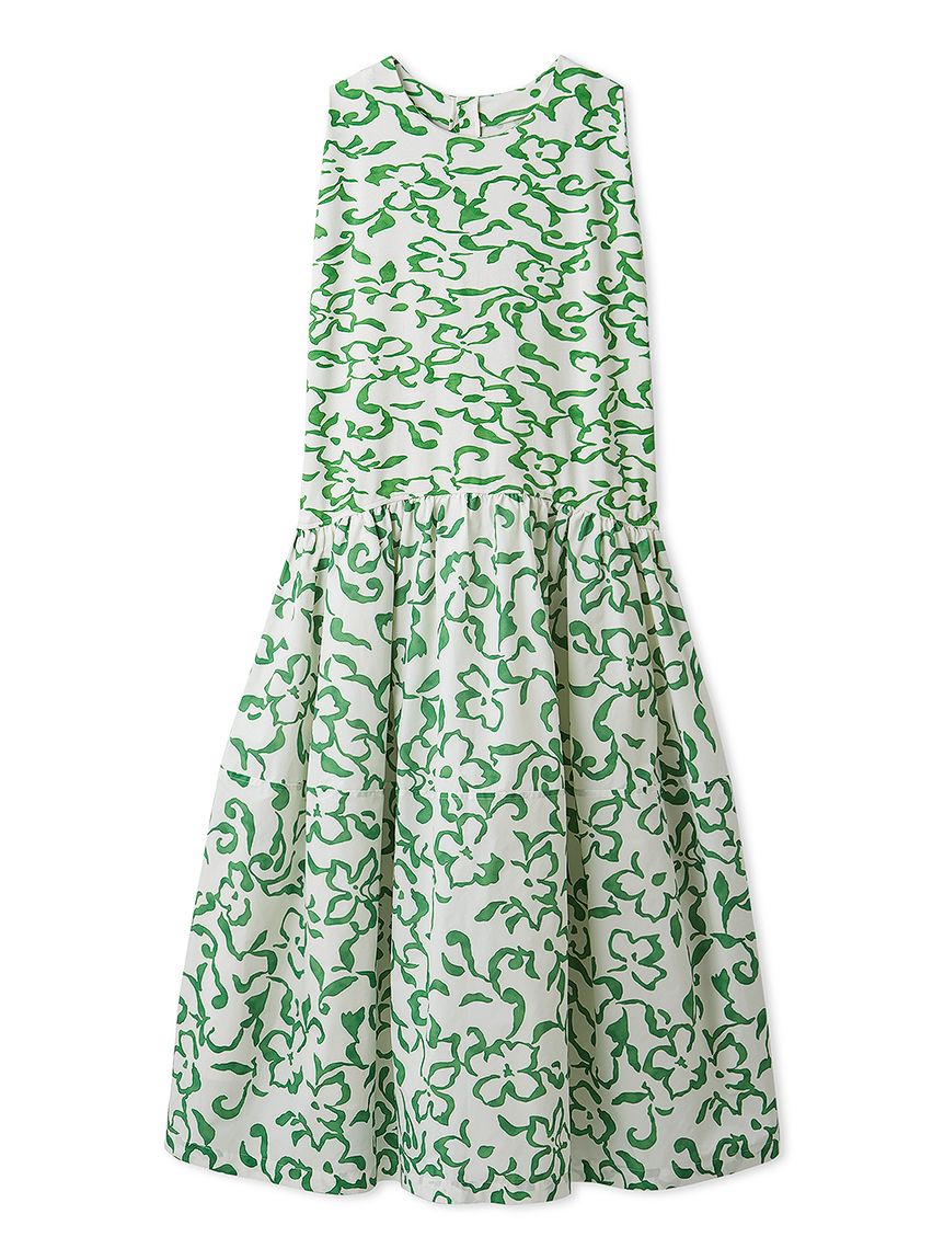 【emmi atelier】ボタニカル花柄ワンピース emmi（エミ）の「【emmi atelier】ボタニカル花柄ワンピース