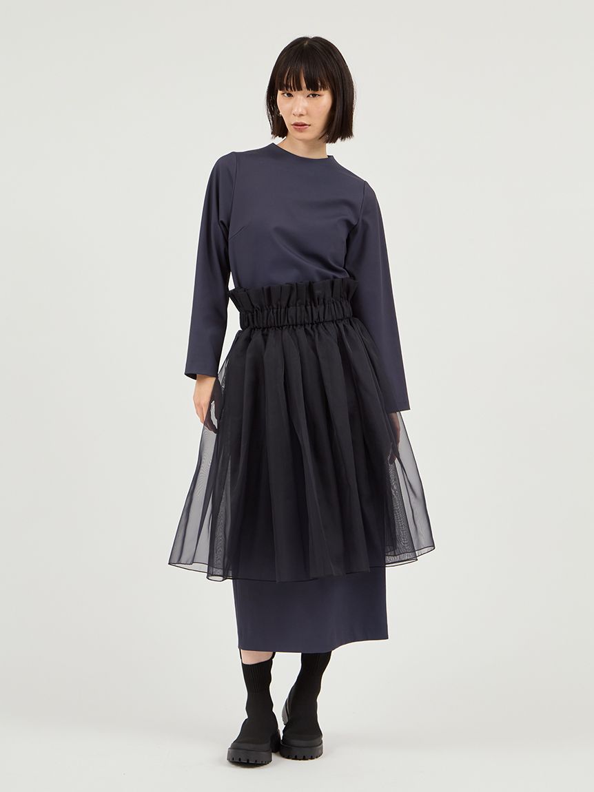 限定カラーあり】【金子綾 for emmi】ハイネックワンピースセット