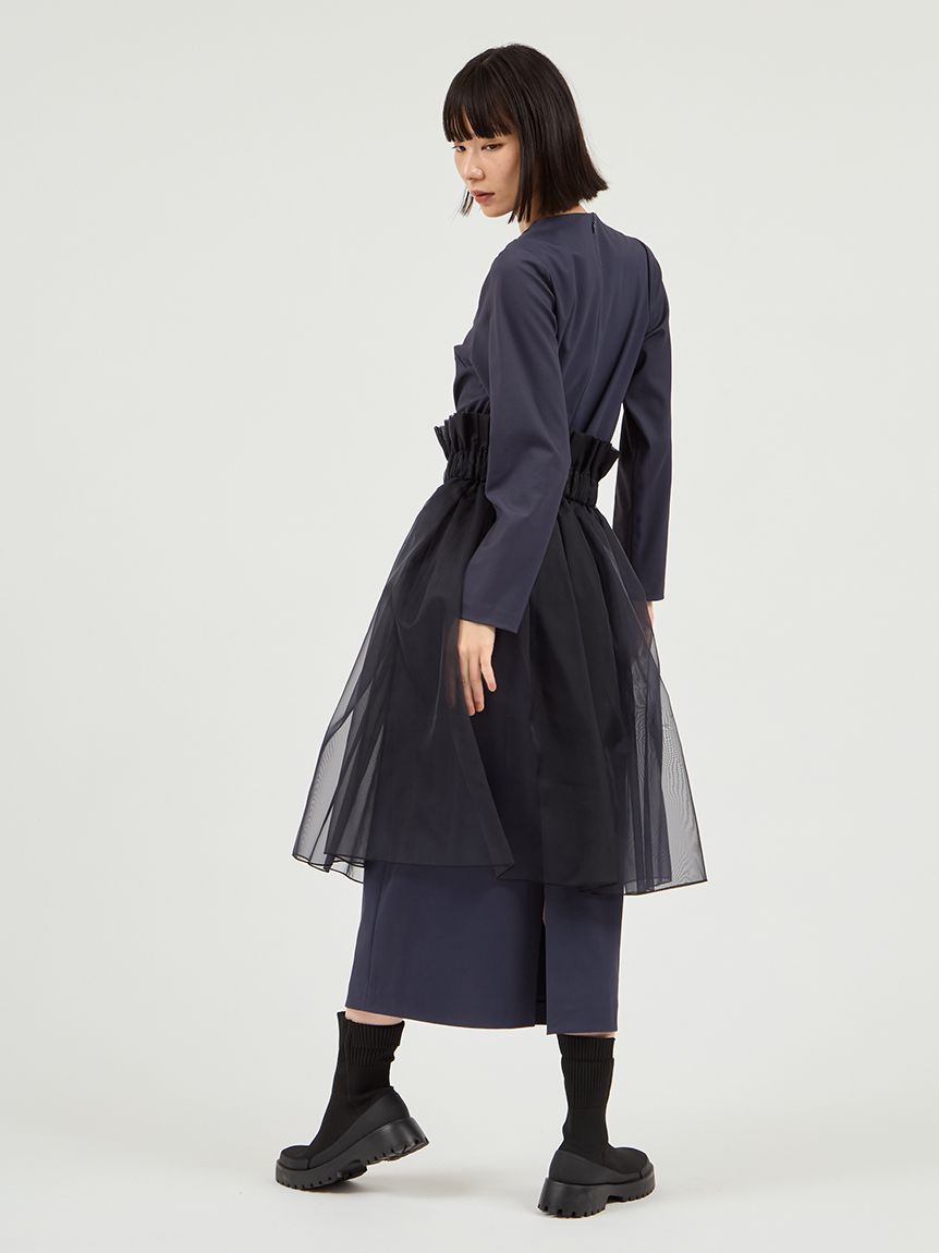 限定カラーあり】【金子綾 for emmi】ハイネックワンピースセット