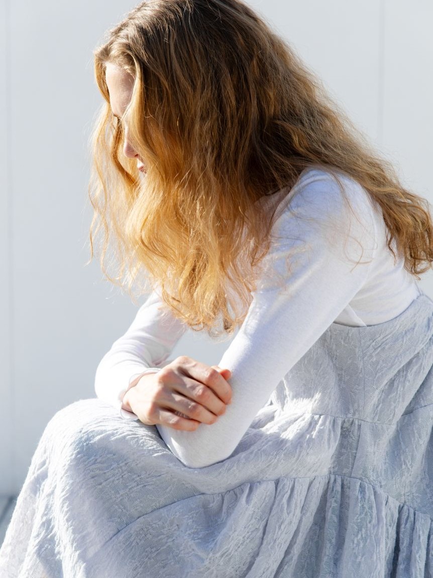 セットアイテム】フラワージャガードワンピース(マキシ・ロング