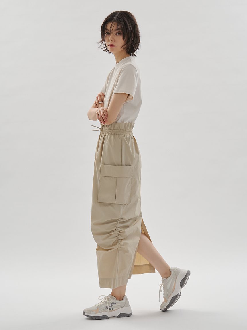 ONLINE限定カラーあり】カットドッキングワンピース/撥水(カット