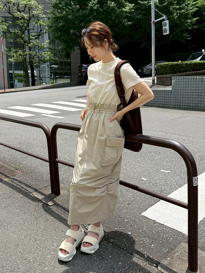 ONLINE限定カラーあり】カットドッキングワンピース/撥水(カット