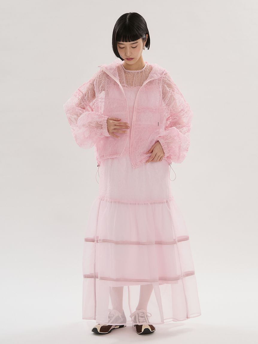 Hiro ピンクフラワーセットアップ Hiro WEDDING COSTUME | 大阪のレンタルドレスショップ「ヒロ