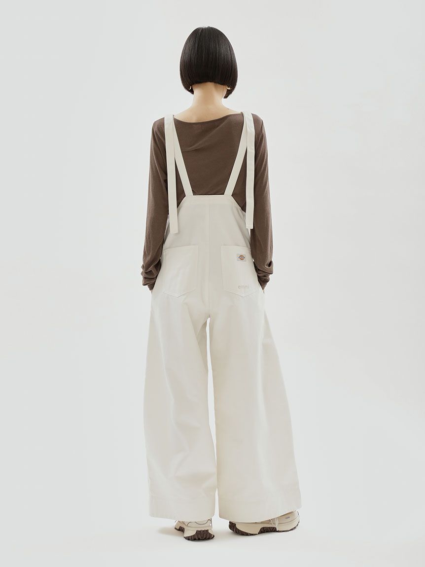 Dickies(R)×emmi】ワイドサロペット(マキシ・ロングワンピース