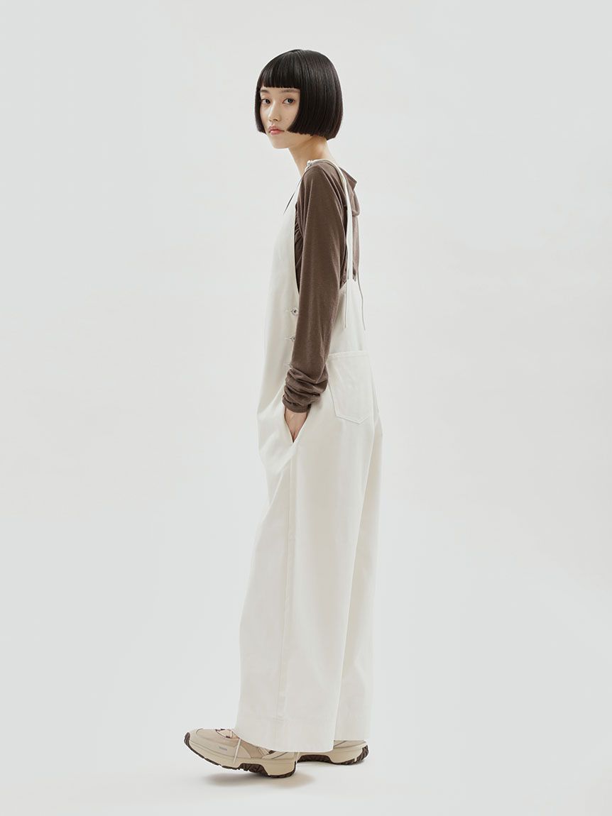 Dickies(R)×emmi】ワイドサロペット(マキシ・ロングワンピース