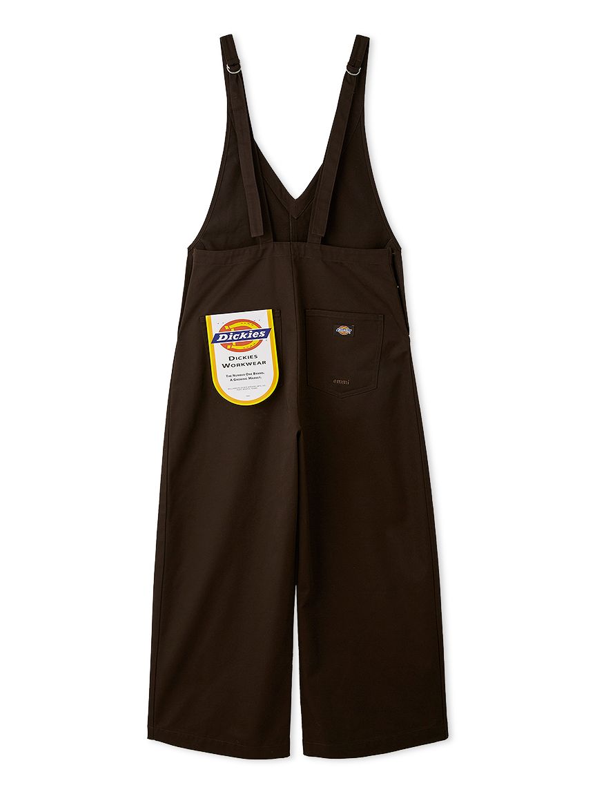 Dickies(R)×emmi】ワイドサロペット(マキシ・ロングワンピース