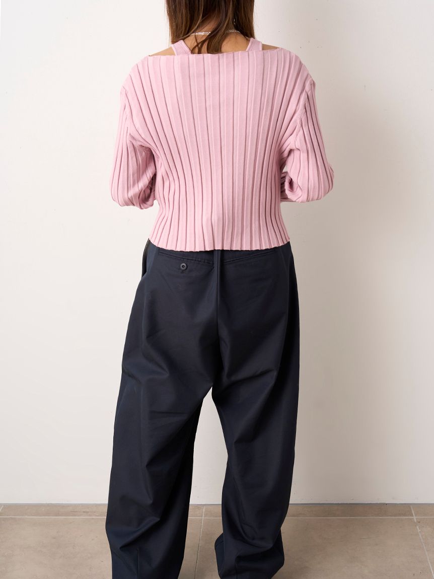 セミカーブチノパンツ(パンツ)｜emmi（エミ）の通販サイト 【公式】