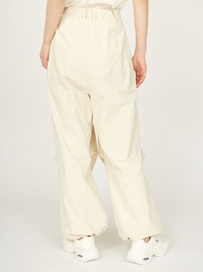 パンツ mi le ELMi スラックス パンツ Waist satin line double-tuck darts