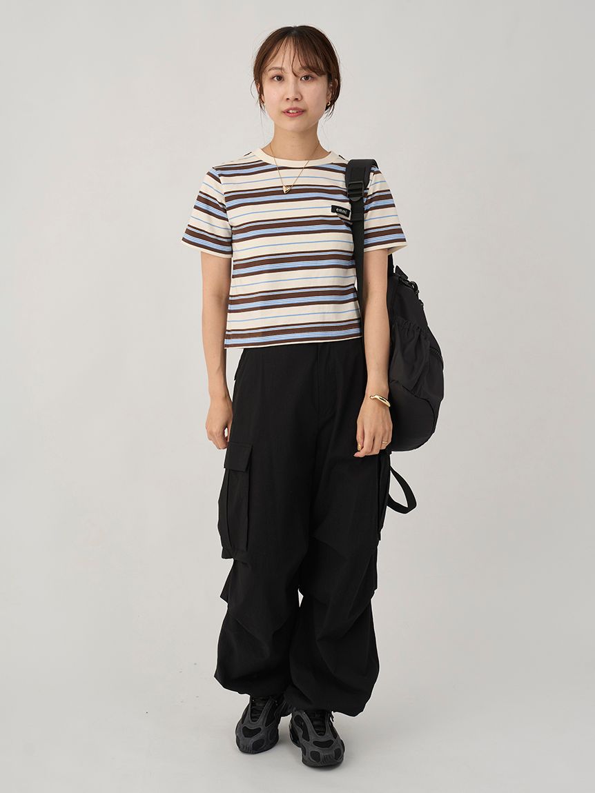emmi / タックドロストフォルムカーゴパンツ エミ emmi タックドロストフォルムカーゴパンツ レディース