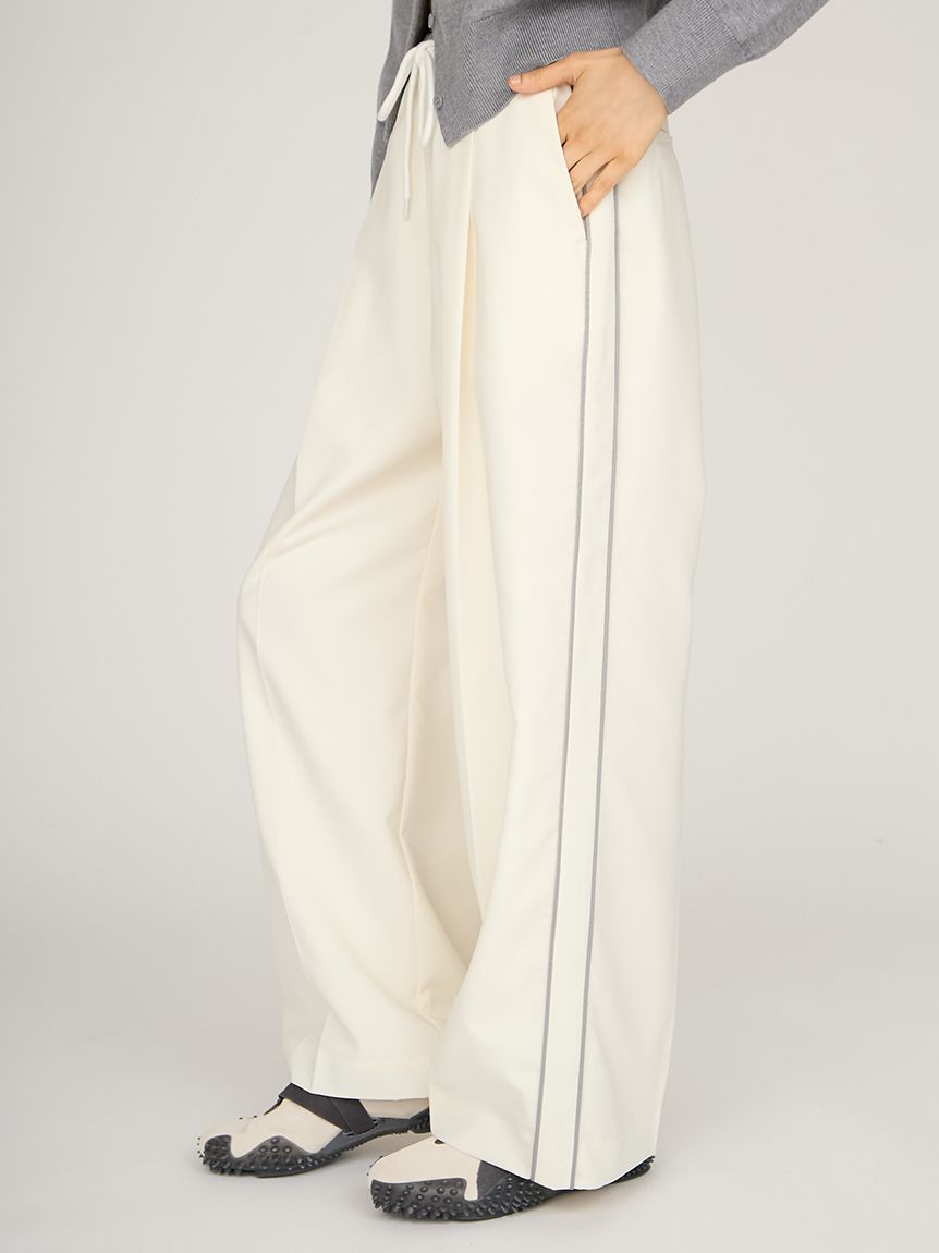 イージーケアサイドラインパンツ(ロングパンツ)｜パンツ｜emmi（エミ