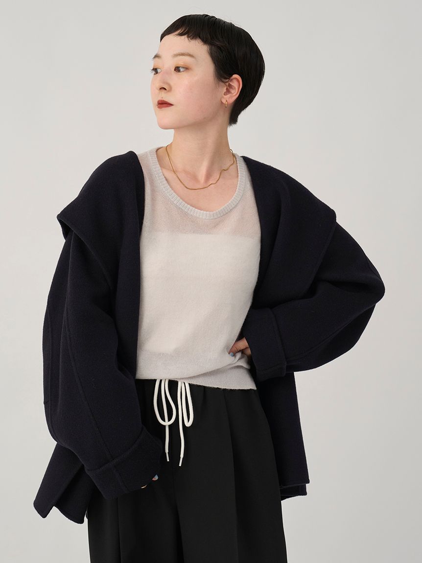 mi商品 イージーケアサイドラインパンツ(ロングパンツ)｜パンツ｜emmi