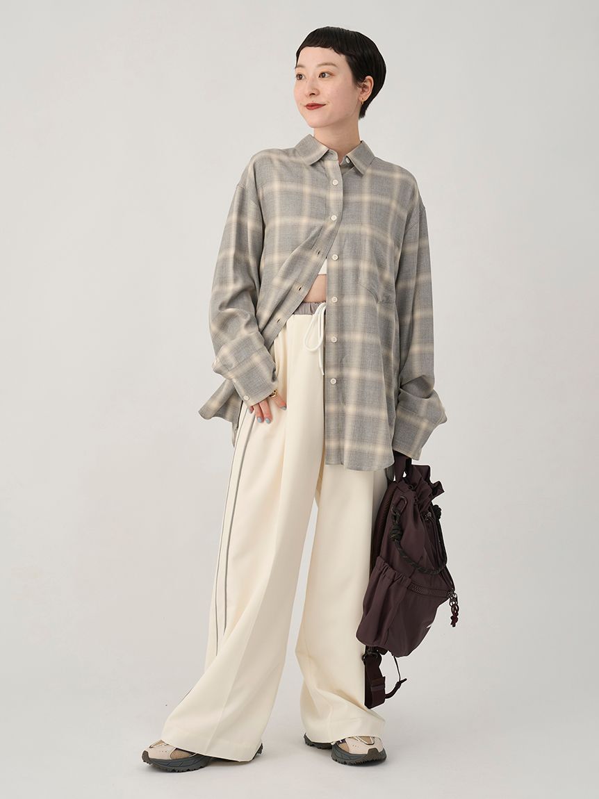 イージーケアサイドラインパンツ(ロングパンツ)｜パンツ｜emmi（エミ