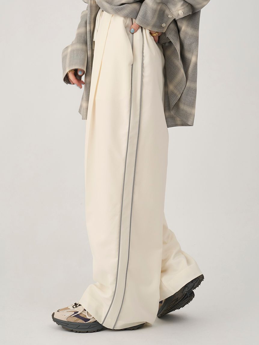 イージーケアサイドラインパンツ(ロングパンツ)｜パンツ｜emmi（エミ