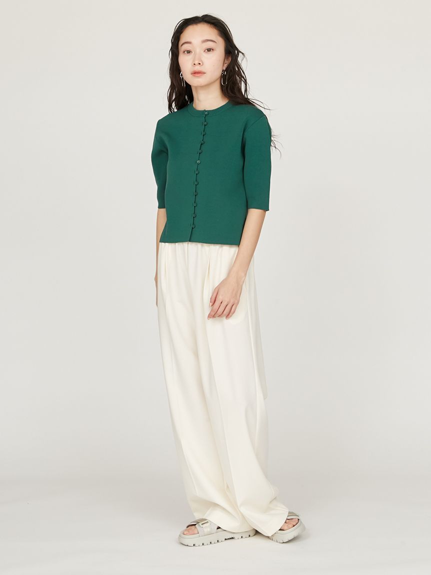 emmi ジャガードゴムタックパンツ(ロングパンツ)｜パンツ｜emmi（エミ