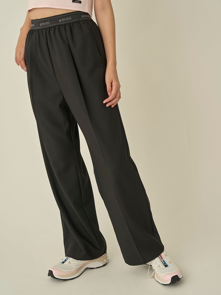カーンアムジャド❤️ emmi ジャガードゴムタックパンツ(ロングパンツ)｜パンツ｜emmi（エミ