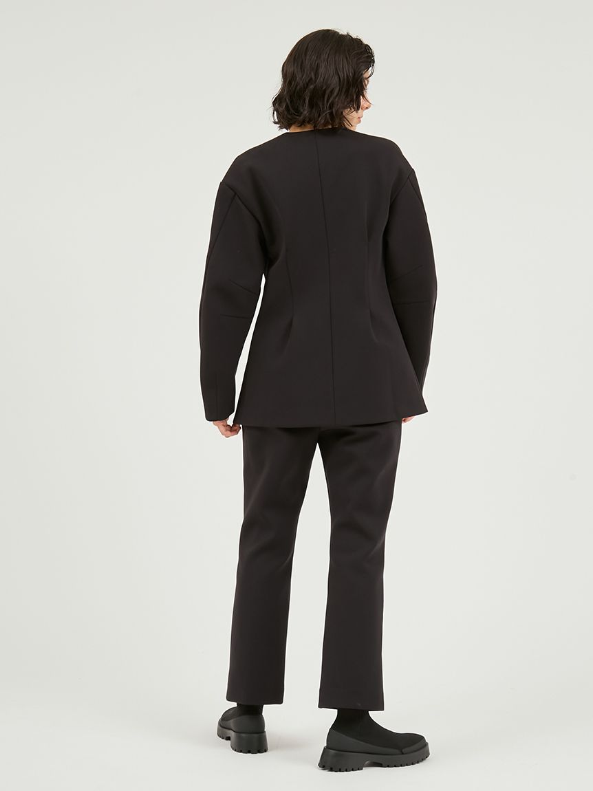 エミ 金子綾 for emmi トラウザーズパンツ 13wfp255019 レディース セットアップ対応 細みシルエット ストレッチ性 ハンドウォッシャブル セットアップ対応】【金子綾 for emmi】トラウザーズパンツ(ワイド