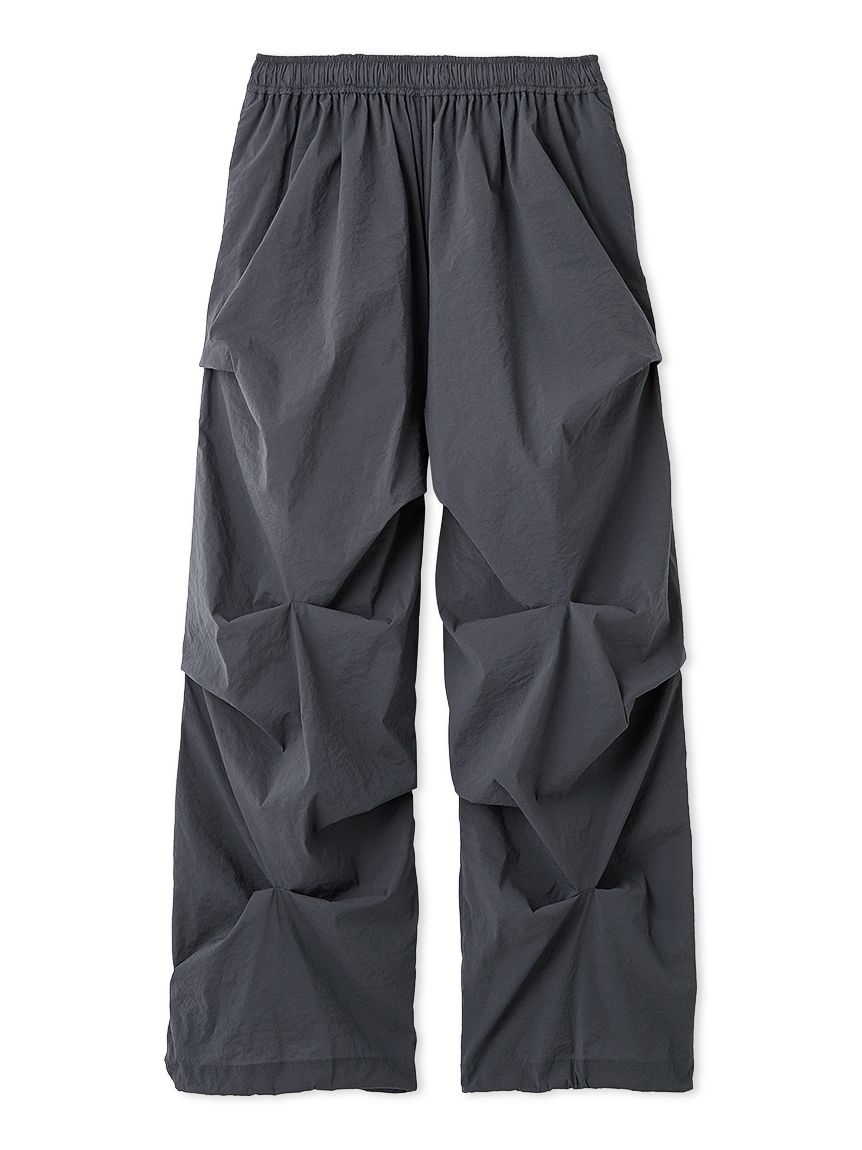 ランダムタックナイロンワークパンツ(ワイドパンツ)｜パンツ｜emmi