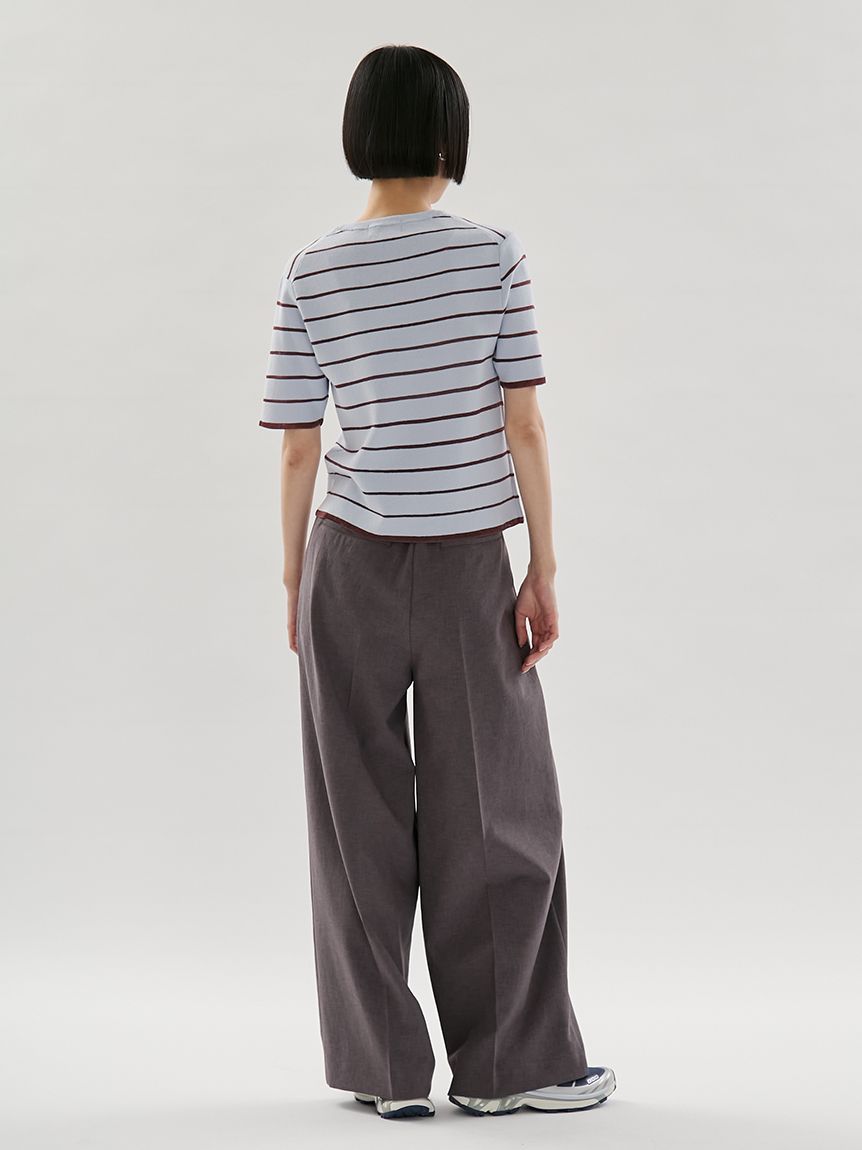 2タックワイドパンツ【セットアップ対応】(ワイドパンツ)｜パンツ