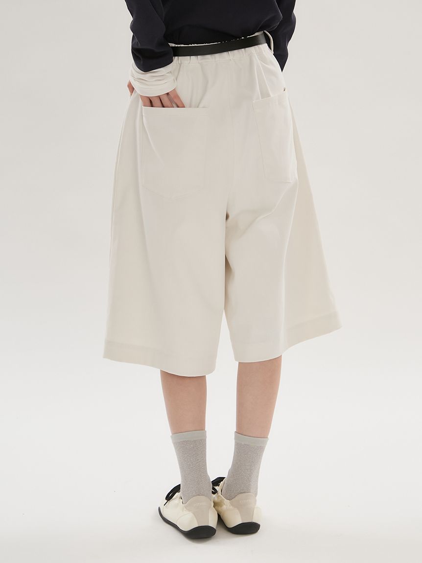 eco ベルトセットバミューダパンツ(ショートパンツ)｜パンツ｜emmi