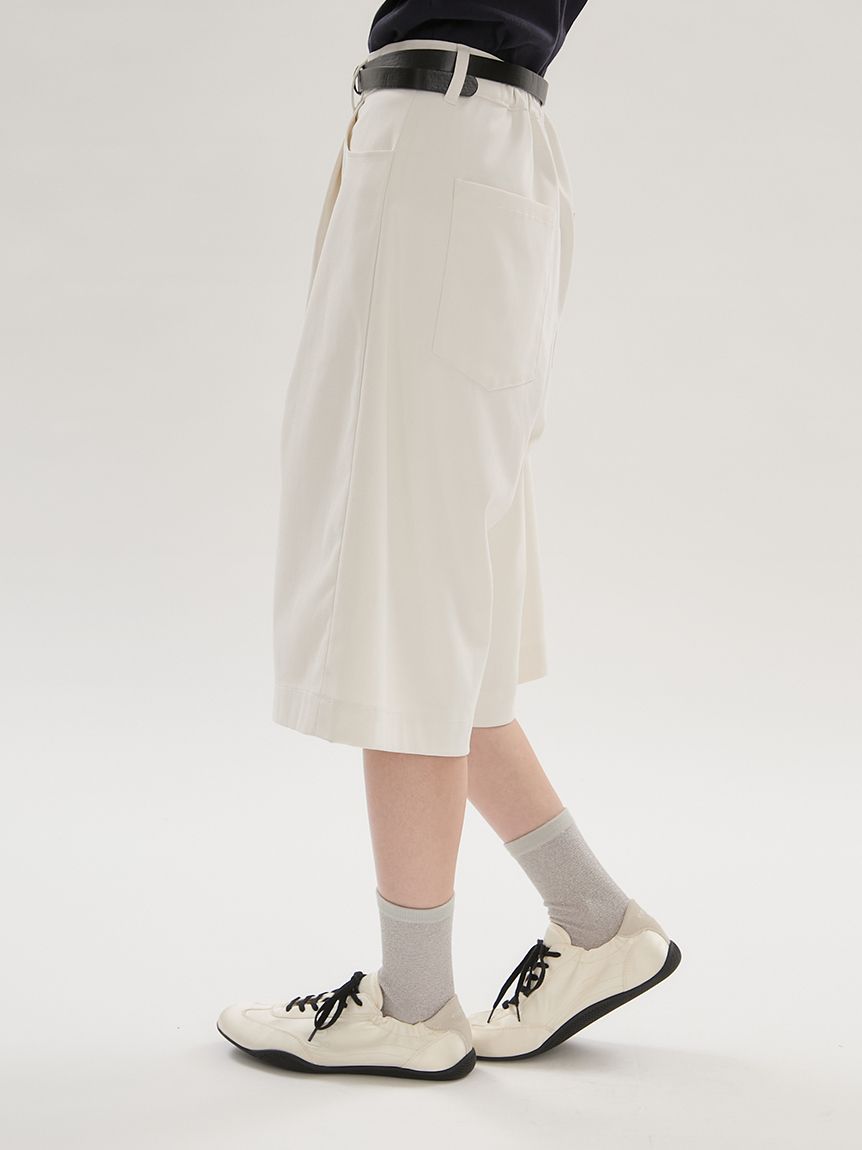 eco ベルトセットバミューダパンツ(ショート・ハーフパンツ)｜PANTS