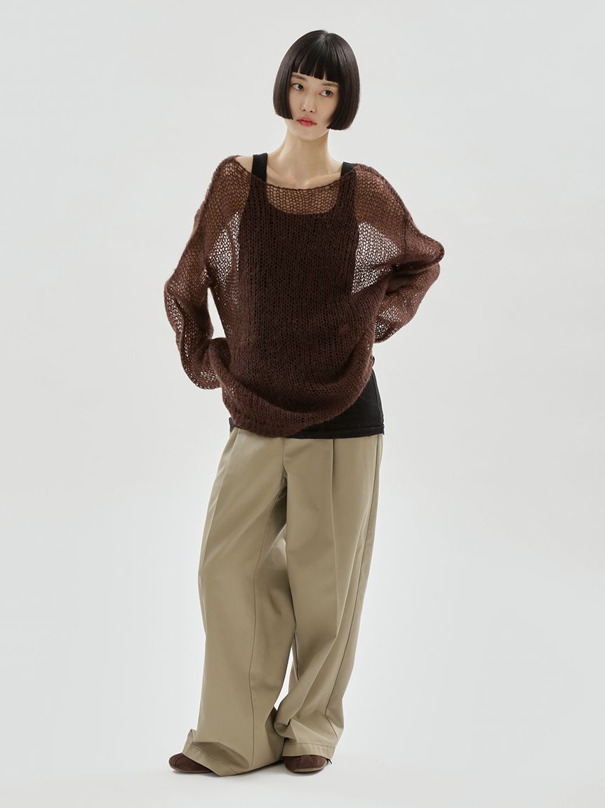 Dickies(R)×emmi】タックワイドパンツ(ロングパンツ)｜パンツ｜emmi