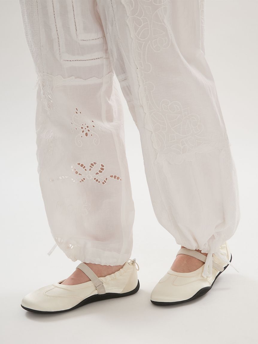 コットンパッチワークイージーパンツ(ロングパンツ)｜PANTS｜emmi