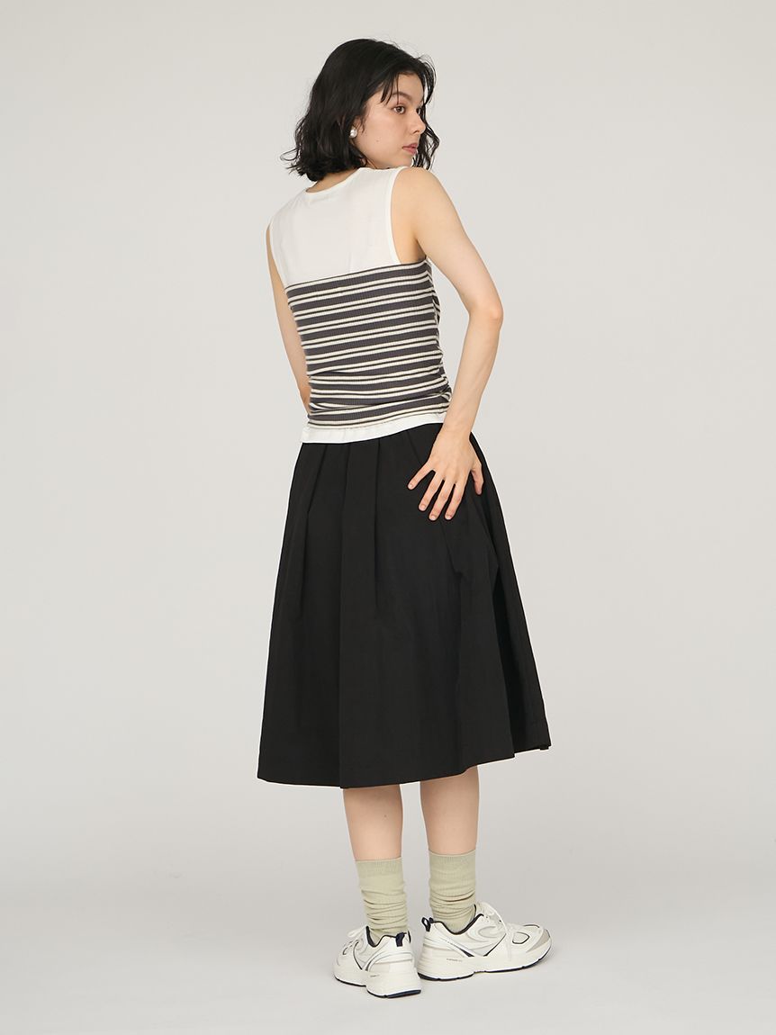 ナイロンミディスカート(膝丈スカート)｜スカート｜emmi（エミ）の通販