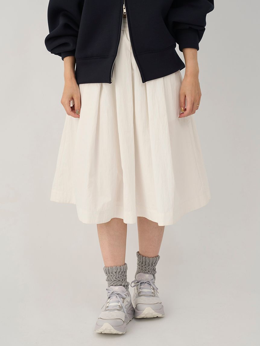 ナイロンミディスカート(膝丈スカート)｜スカート｜emmi（エミ）の通販