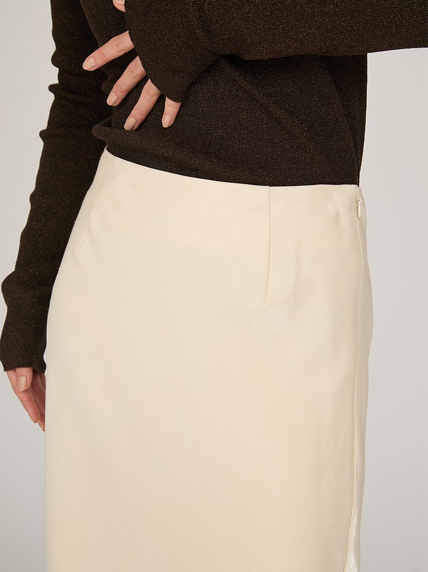 emmi シャイニーサテンロングスカート セール】シャイニーサテンナロースカート（スカート）｜emmi（エミ）の