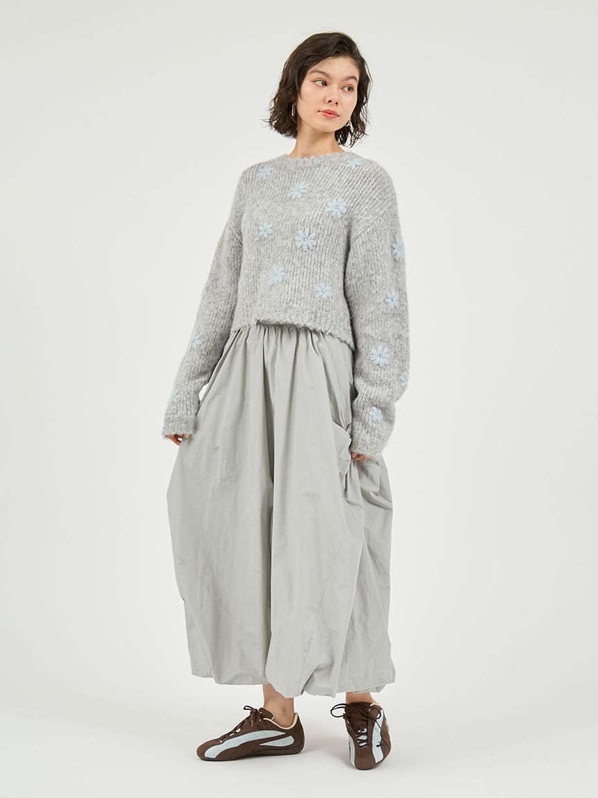 ONLINE限定カラー】ツイストバルーンスカート(ロングスカート